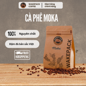 Cà Phê Robusta Nguyên Chất Wakepack Coffee – Vị Đậm Mạnh Cho Người Yêu Cà Phê Thật