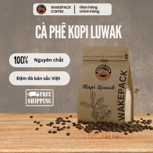 Trở Về Vị Thật – Cà Phê Phin Robusta Nguyên Chất Từ WAKEPACK