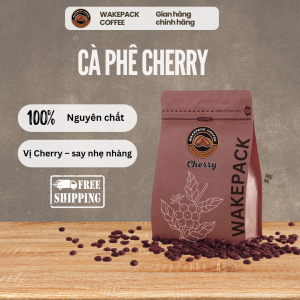 Cà phê Cherry nguyên chất Wakepack – Lựa chọn cho người yêu sự nhẹ nhàng